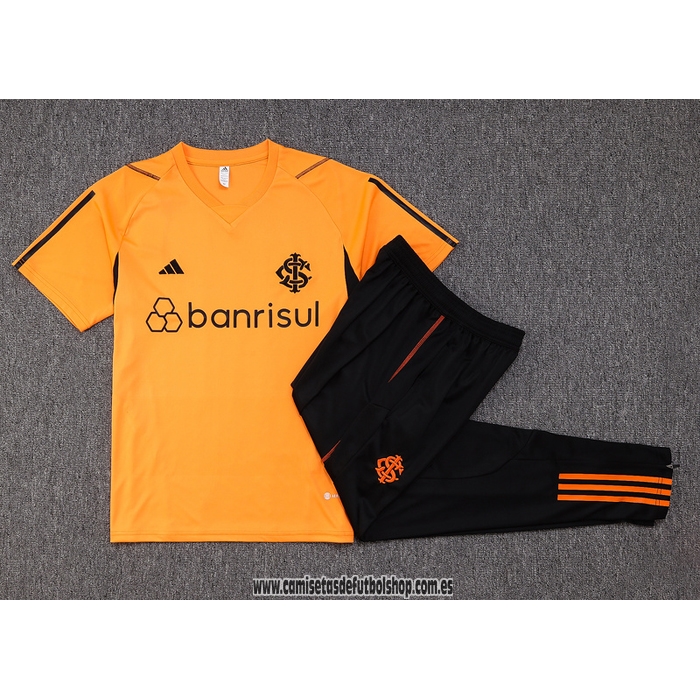 Chandal del SC Internacional 23-24 Manga Corta Naranja